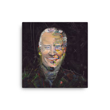 Joe Biden canvas print — Dads of Democracy presidential portrait by Damon DeWitt