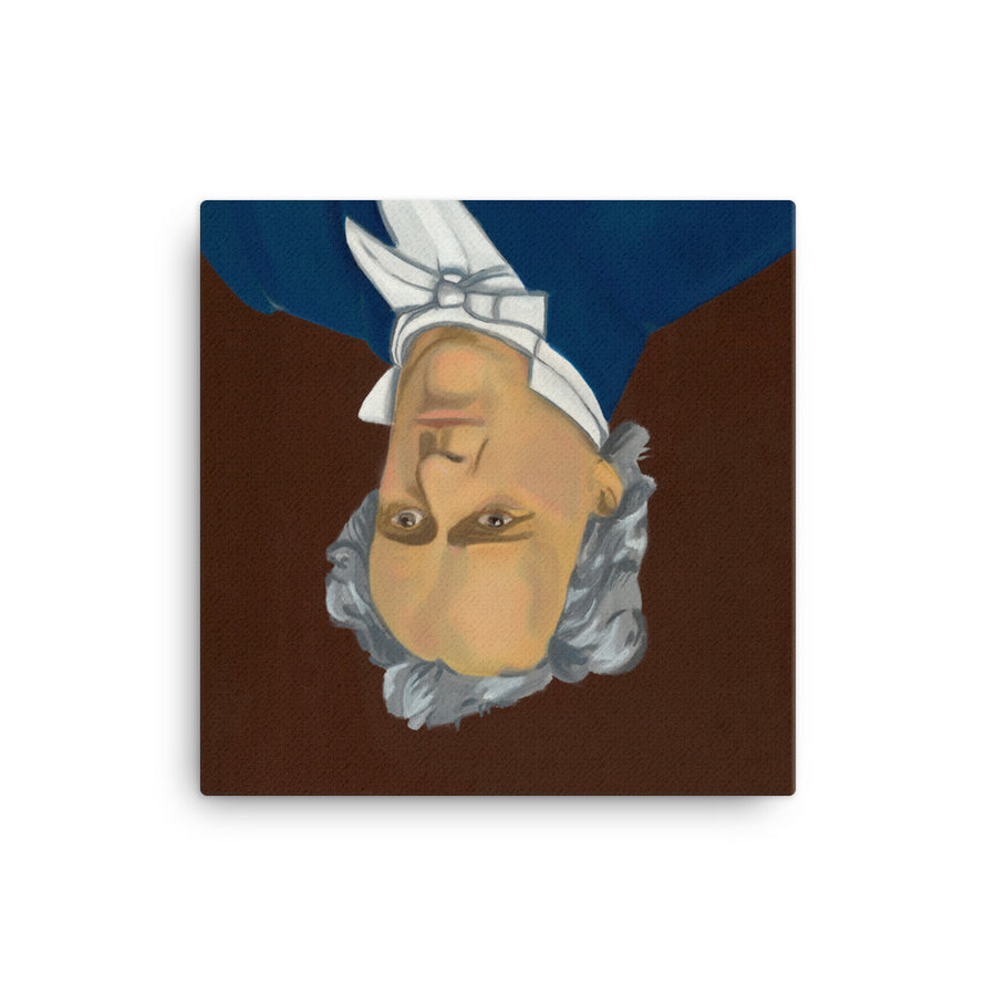 James Buchanan canvas print — Dads of Democracy presidential portrait by Damon DeWitt