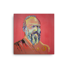 James Garfield canvas print on wall — Dads of Democracy by Damon DeWitt