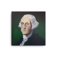 George Washington canvas print on wall — Dads of Democracy by Damon DeWitt