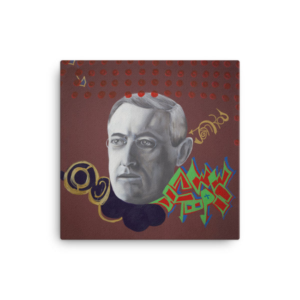 Woodrow Wilson Canvas Print