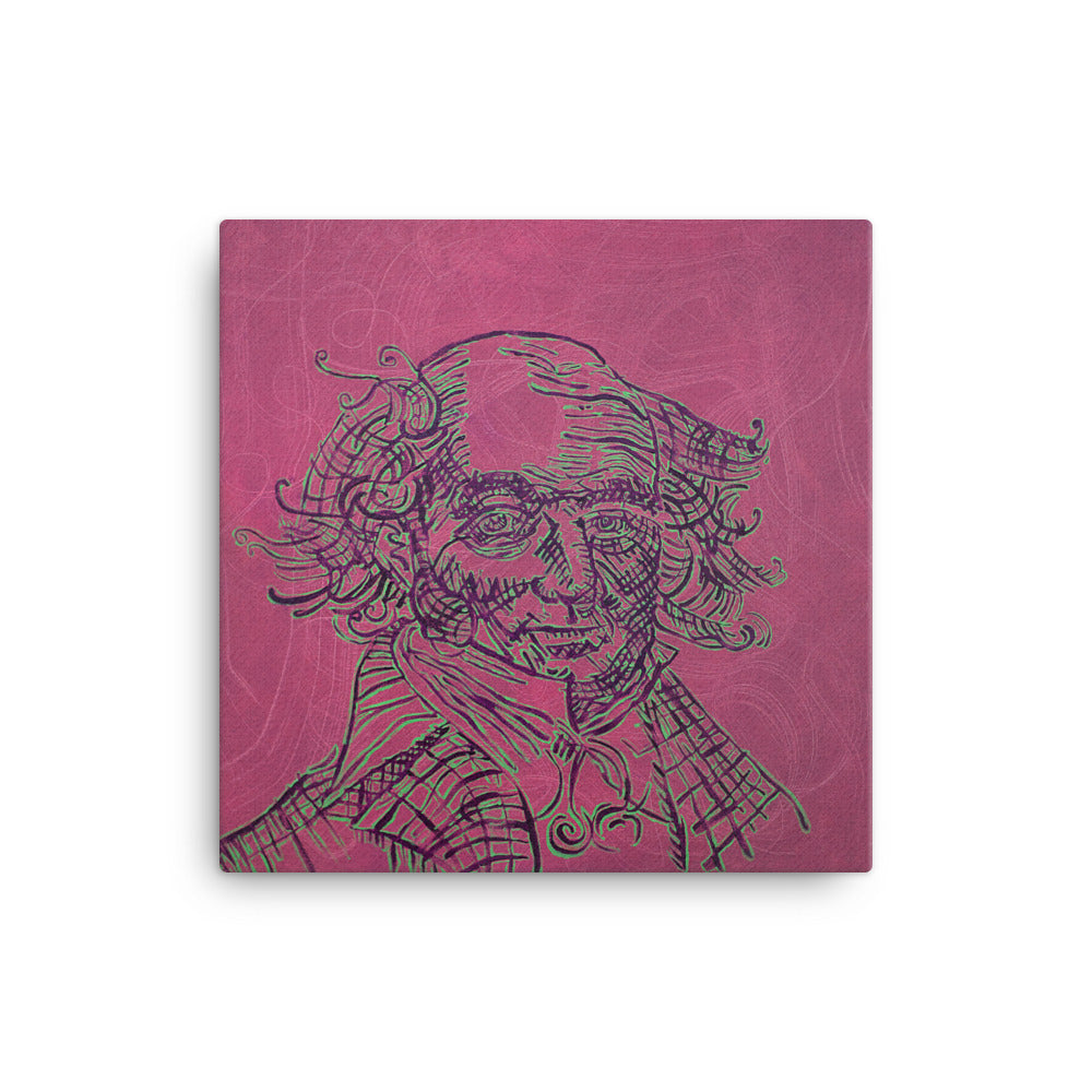 Martin Van Buren canvas print on wall — Dads of Democracy by Damon DeWitt