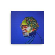 Franklin Pierce canvas print on wall — Dads of Democracy by Damon DeWitt