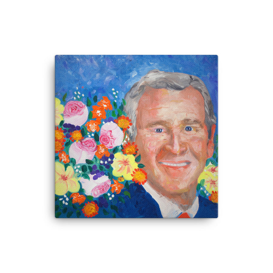 George W. Bush Canvas Print