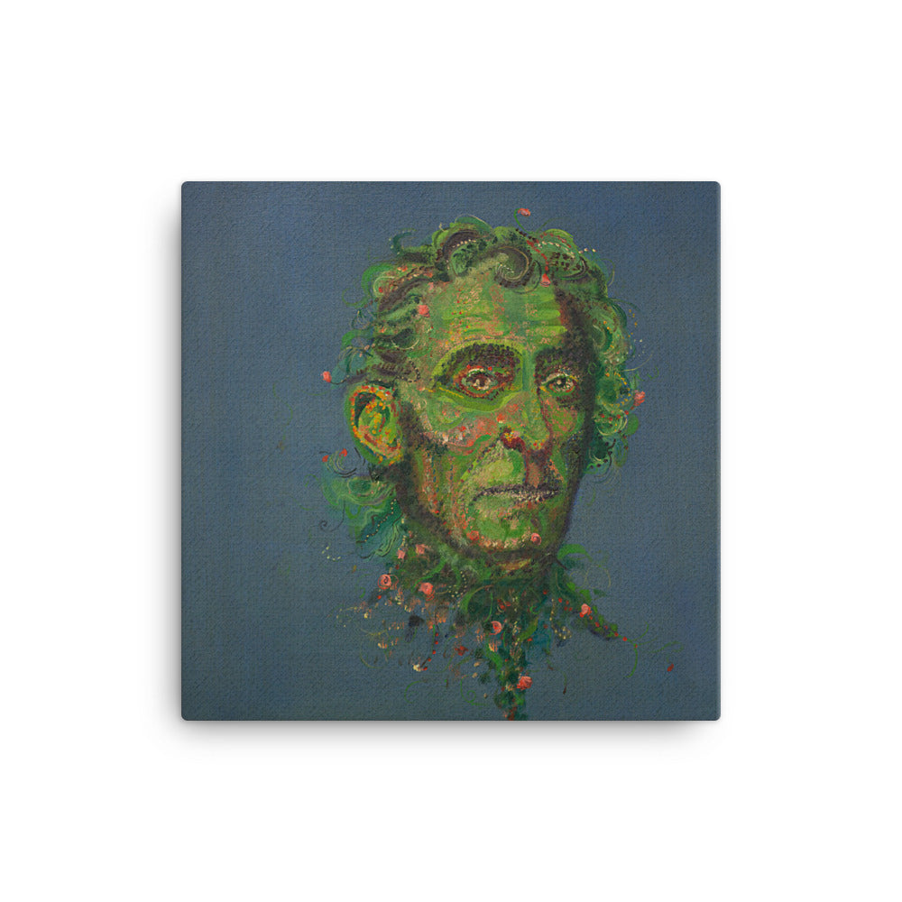 John Tyler canvas print on wall — Dads of Democracy by Damon DeWitt