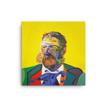 Chester Arthur canvas print — Dads of Democracy presidential portrait by Damon DeWitt