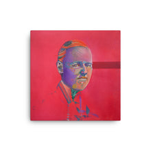 Calvin Coolidge canvas print on wall — Dads of Democracy by Damon DeWitt